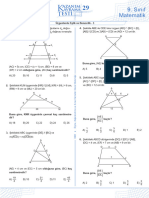 Sınıf Matematik Matematik: D D A B E