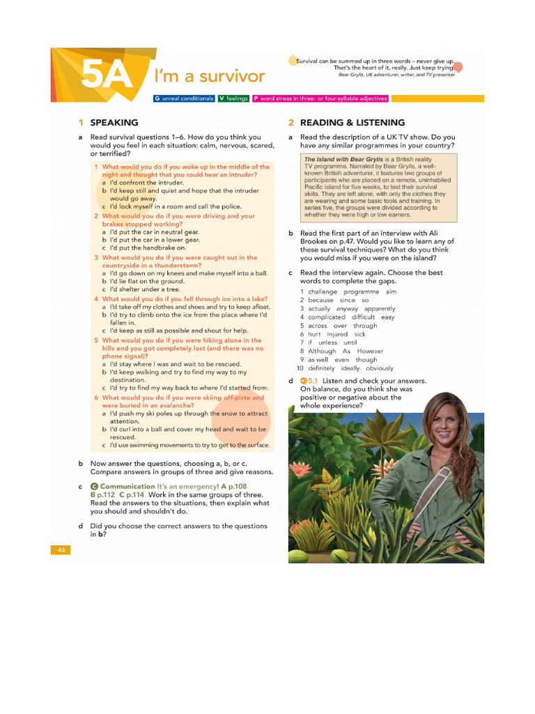 B2-Lesson 5 Inttermediary B2 | PDF