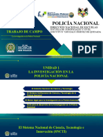 Unidad La Investigacion en La Policia Nacional