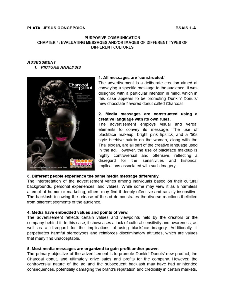 Picture Analysis | PDF | Advertising | Social Psychology