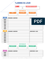 Planning Du Jour Acm Fc1esg