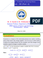 21MAB204T Covariance Correlation Regression