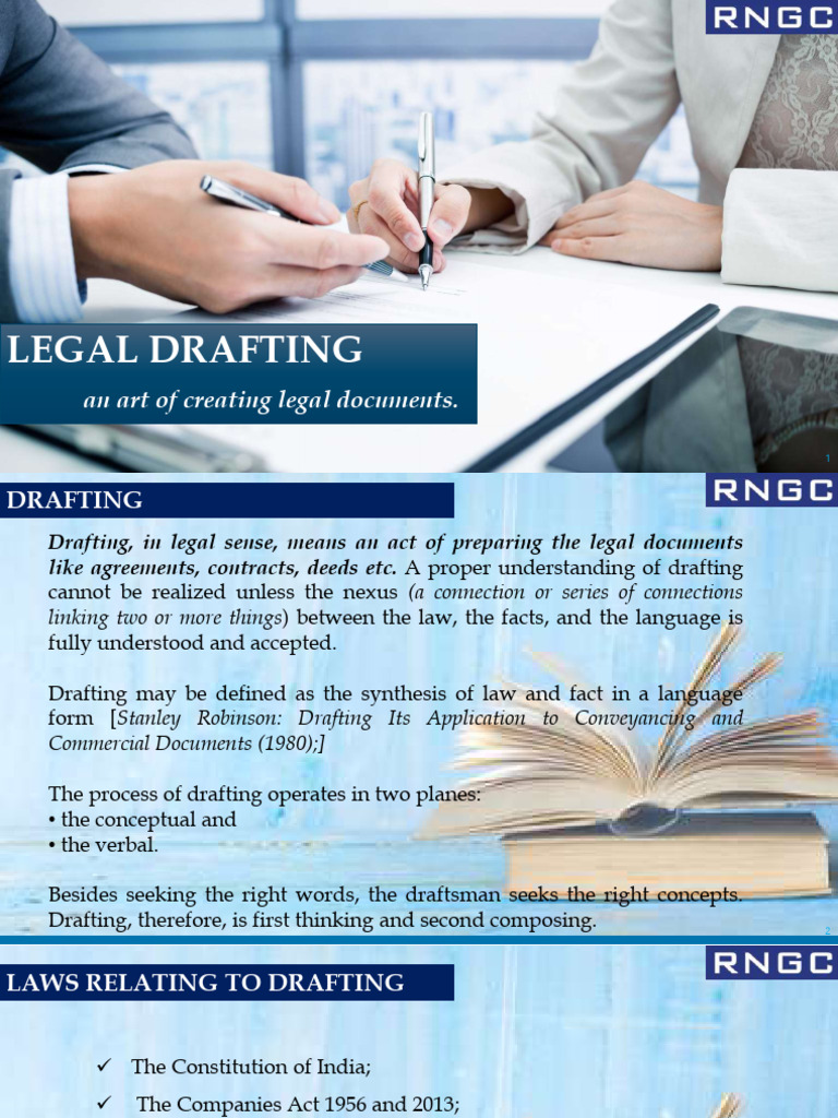 Essentials of Legal Drafting and Conveyancing | PDF | Conveyancing | Deed