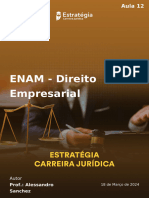 Aula 12 - ENAM - Direito Empresarial