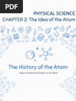 W2 Ch2 Idea of The Atom For Teachers 2019