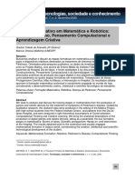 Editorial, 06 294 (R6) Processo Formativo em Matemática e Robótica
