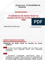 Tema II - A Fiscalidade e A Escolha Da Forma Jurídica