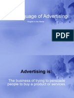Language in The Advertising