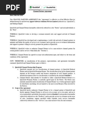 Channel Partner Agreement new DT 