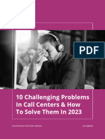10 Challenging Problems in Call Centers & How To Solve Them in 2023
