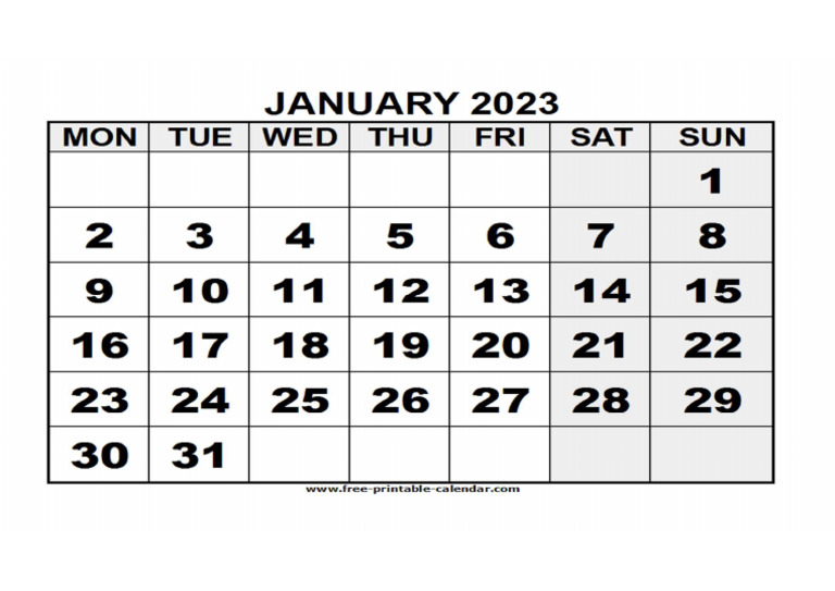 January | PDF