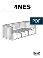 Dedeassembly - Instructionshemnes Tagesbettgestell 3 Schubladen Weiss - AA 1913852 7 2 PDF