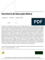 Secretaria de Educação Básica - Ministério Da Educação