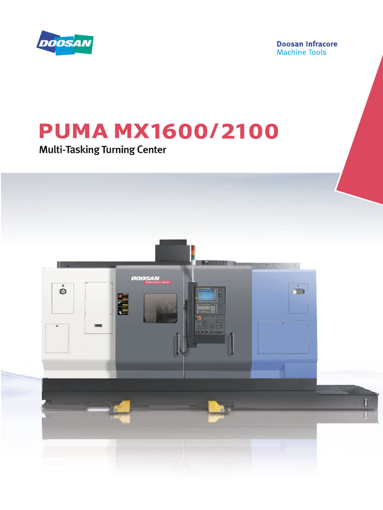 PUMA MX Multi-Tasking Turning Center | PDF | Drill | Tools