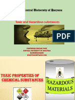 Toxic Properties of Chemical Substances by Prof. Deepak Pant