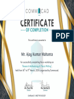 Certificate(COMMACAD)