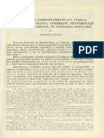 Tiugan, Marilena, Aspecte Ale Comportamentului Verbal..., Fonetica Si Dialectologie, Vol.9, 1975, p.149-164