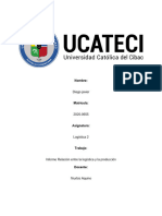 Informe Relación Entre La Logística y La Producción