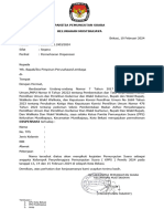 Surat Dispensasi KPPS Mustikajaya