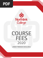 Northlink College Course Fees 2020 16pp BKLT v6