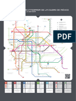 Mapa Red de Movilidad CDMX 2024