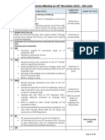 2023.11.27 Agenda 15th Progress Meeting BCEG