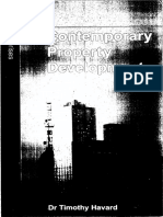 Contemporary Property Development Finance and Development