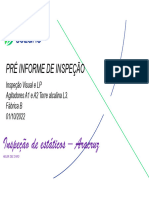 Pré Informe Inspeção - AGITADORES