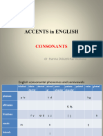 Consonants (Accents of English)