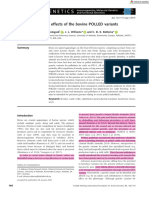 Bovine Polled Gene Variants