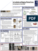 Simultaneous Localization & Mapping of Textured Surfaces