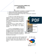 Lab 3. Rocas y Minerales