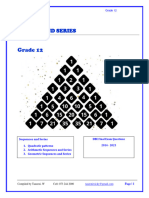 Sequences and Series Exam Questions