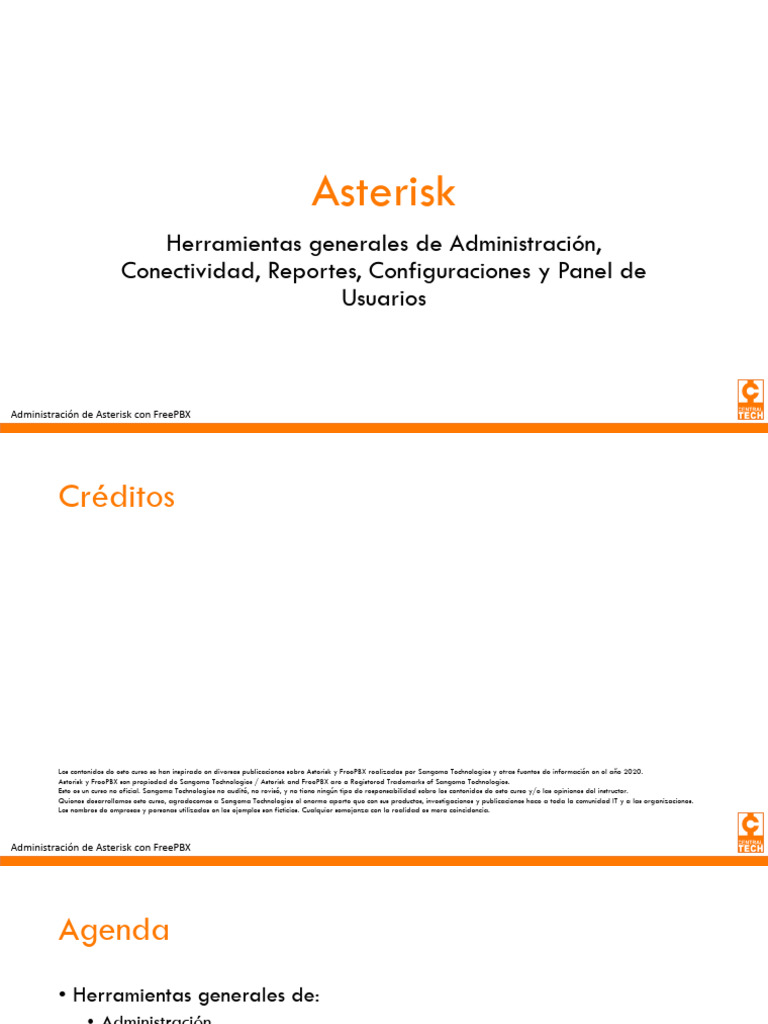 Administración de Asterisk y Firewall | PDF | protocolo de Iniciacion ...