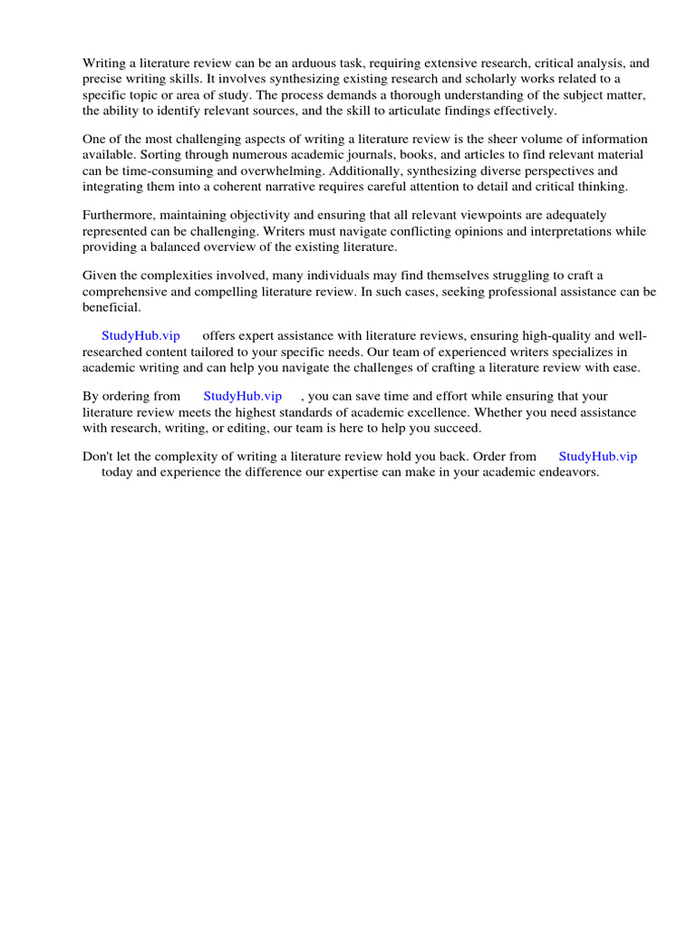 Example Literature Review in Research Proposal | PDF | Literature ...