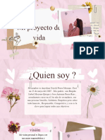 Presentación Historia de Amor San Valentín Collage Rosa
