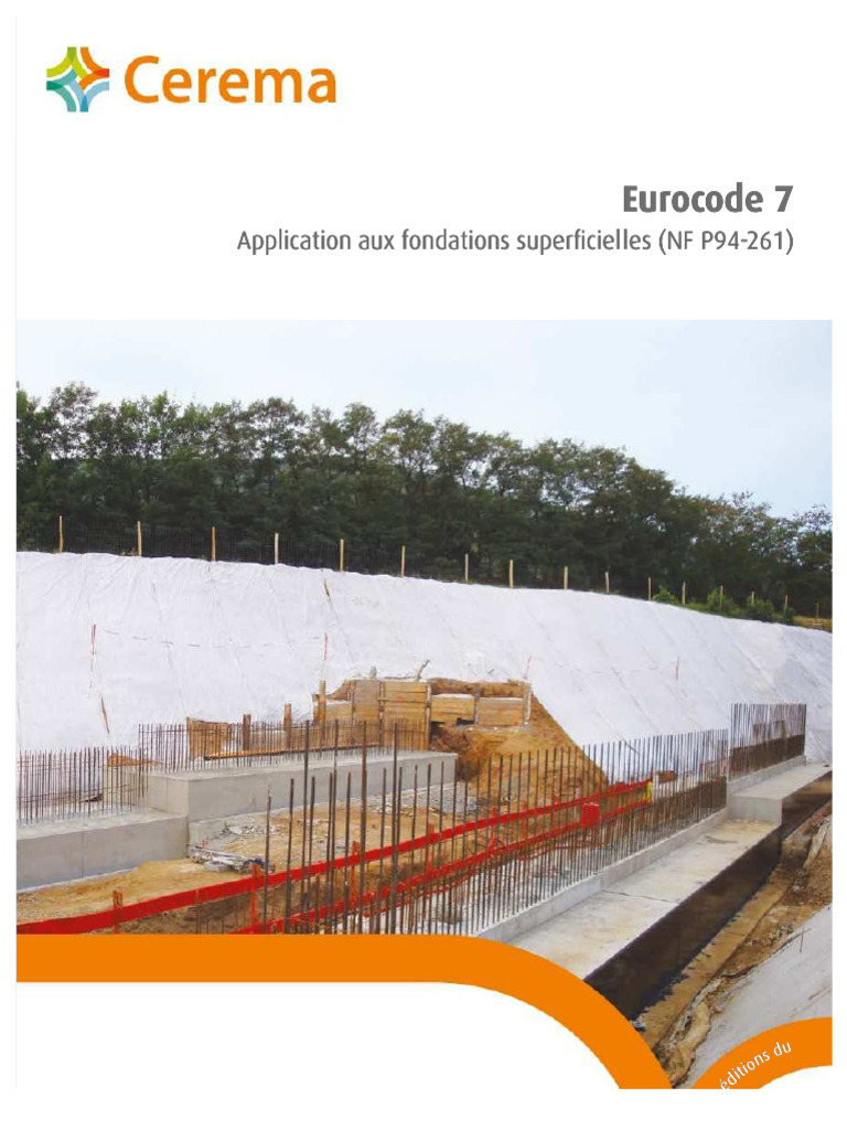 Guide sur Eurocode 7 et fondations | PDF | Fondation (construction ...
