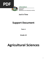 Agricultural Sciences Grade 12 2020 JIT Term1 1