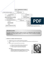 Antecedente y Proceso de La Independencia.