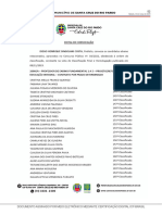 Edital de Convocação - Professor de Ensino Fundamental 1 A 5