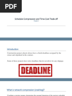 Chapter 5-Schedule Compression and Cost-Time Trade-Off