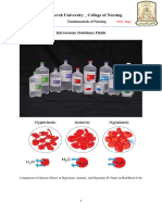 Nineveh University - College of Nursing: Intravenous (Solutions) Fluids