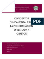 Conceptos Fundamentales de La Programación Orientada A Objetos