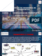 Plan Multimodal y Su Dessarrollo Tecnologico en El Transporte - Eupg