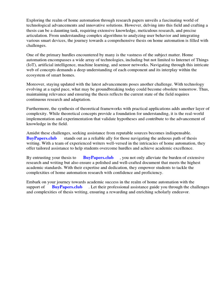 Home Automation Research Papers PDF Of Things Home