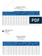 Planilla Laboral y Tributaria