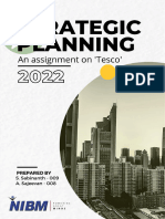 Strategic Planning Final Assignment