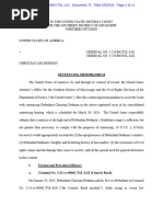 Dedmon Sentencing Memo