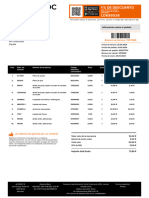 Factura / Albarán: 11 % de Descuento LDK85538