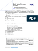 1 Exercícios Apuração Do Resultado Do Exercício